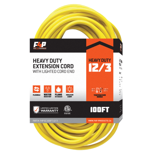Channellock 100 Ft. 12/3 Extension Cord - Bliffert Lumber and Hardware